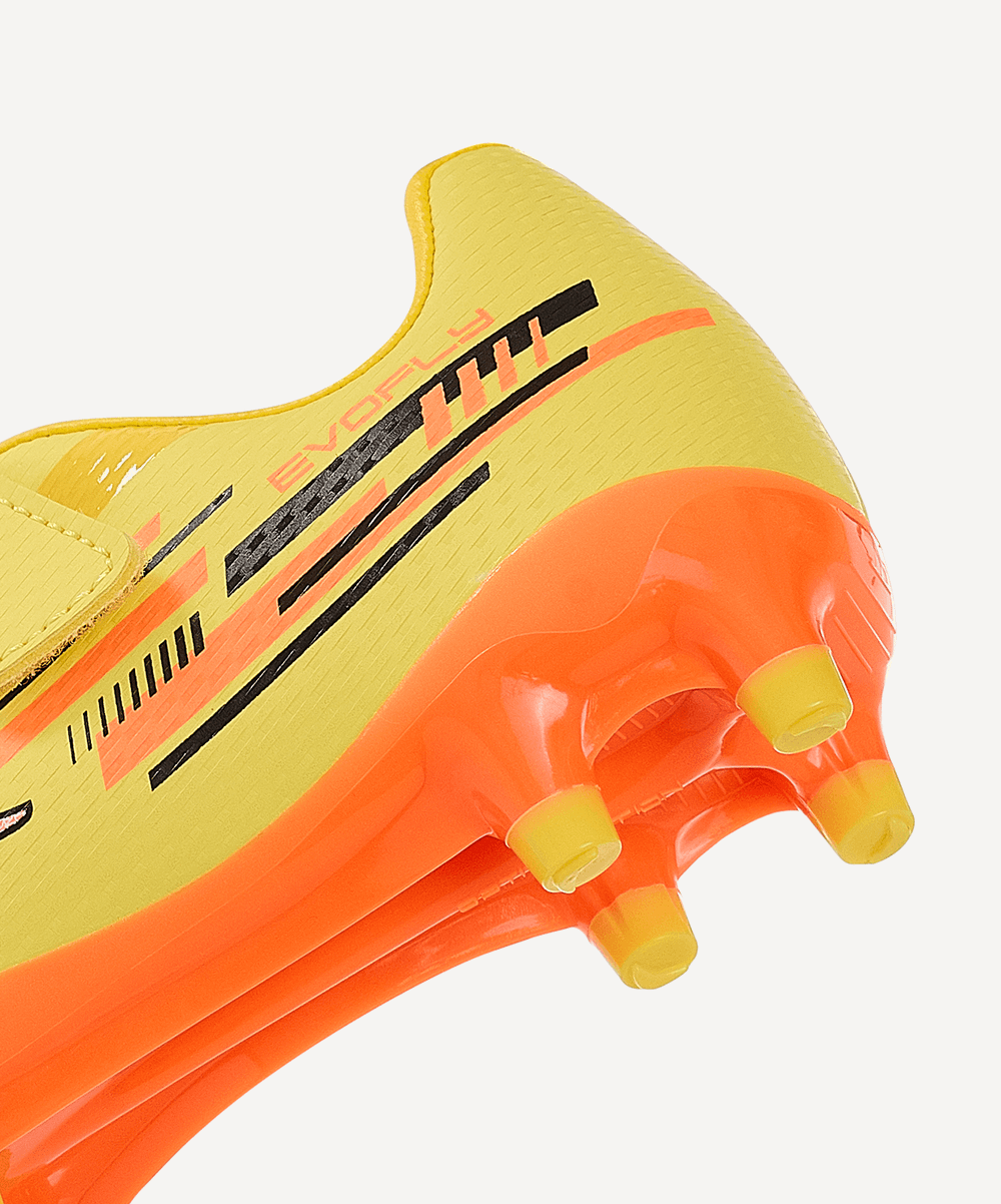 Бутсы футбольные Evofly FG Talant Yellow/orange, детский