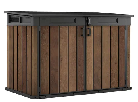 Keter Ящик-шкаф Горизонтальный (Horizontal Shed) 2020 л. темно-коричневый (Walnut/орех)