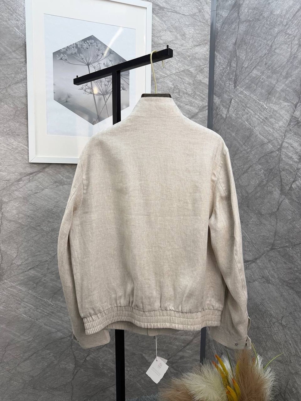 Льняной костюм Brunello Cucinelli