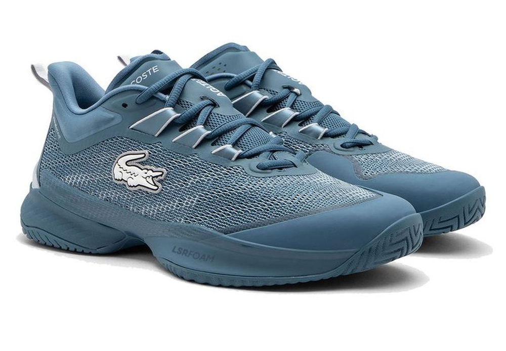 Мужские кроссовки теннисные Lacoste Sport AG-LT23 Ultra Clay - небесный
