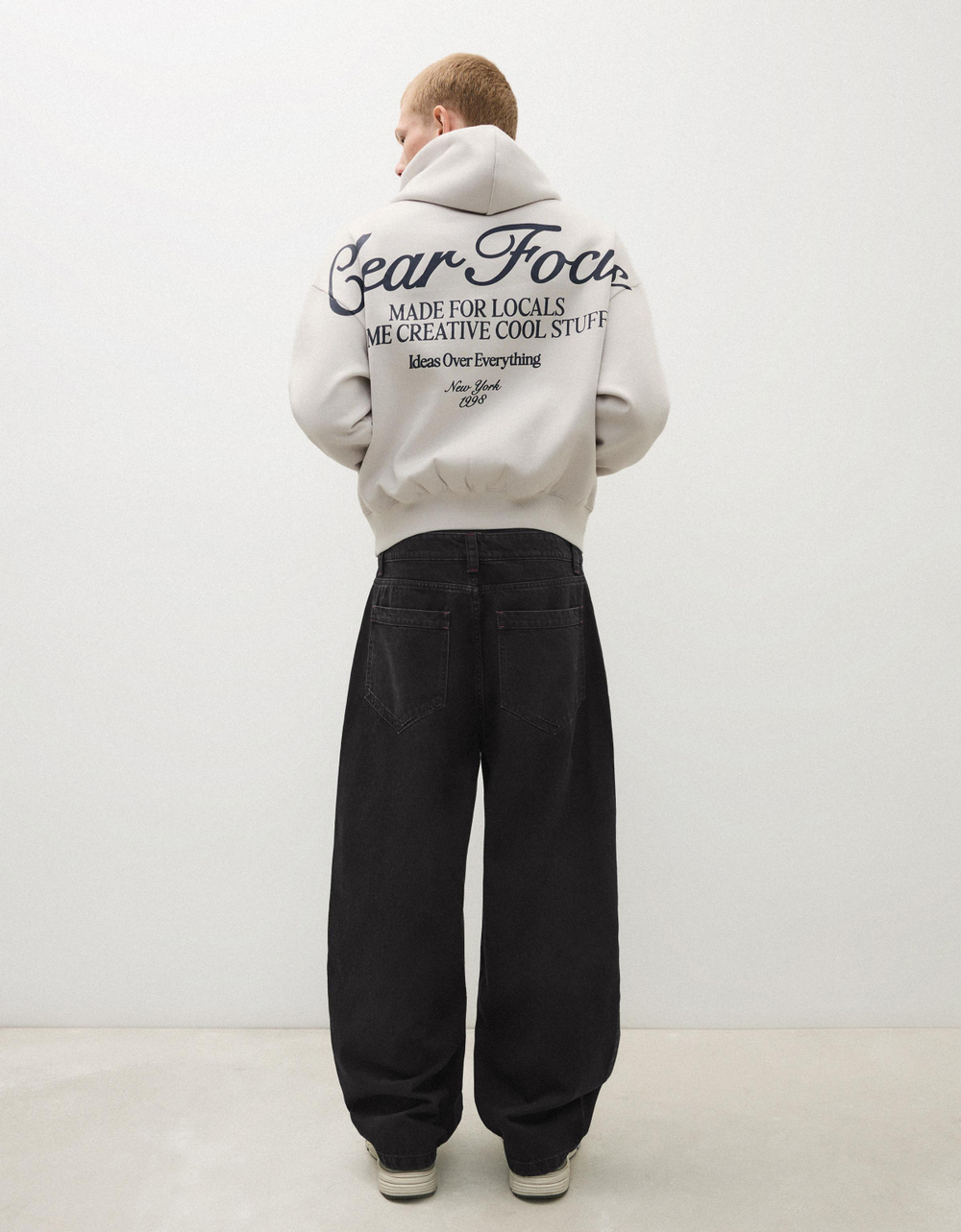 Мужские джинсы barrel fit, арт. 2581/335 - BERSHKA