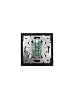 Розетка ТВ оконечная СП ZIMA IP20 черн. бархат LEZARD 704-4288-130