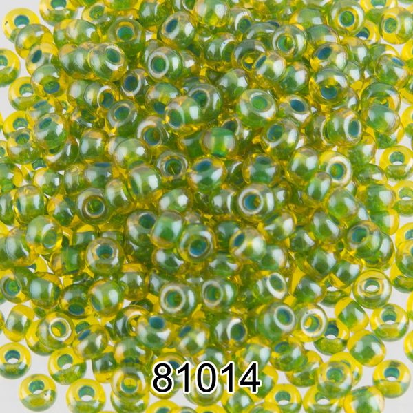Бисер Preciosa 10/0 (2.3 мм), 500 г, 81014 (Ф146) зеленый