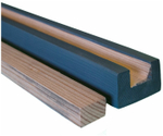 Потолочно-стеновые рейки с подсветкой из Сосны 40х30 мм, с механизмом скрытого монтажа