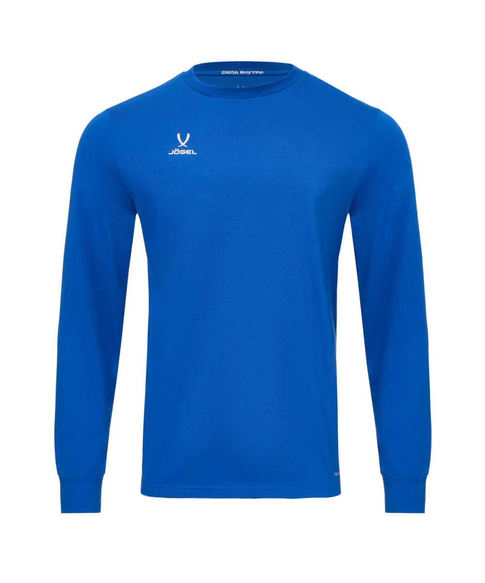Лонгслив тренировочный JÖGEL DIVISION PerFormDRY Training CVC LS Z2, синий