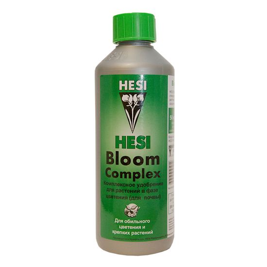 Удобрения органоминеральное для стадии цветения Hesi Bloom Complex 0.5 л