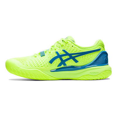 Женские теннисные кроссовки ASICS Gel-Resolution 9 All Court Shoe Women - Neon Green, Blue