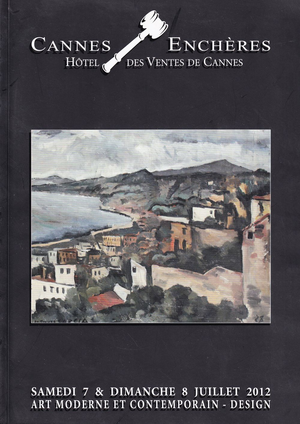 Каталог аукциона Encheres, Канны, Современное искусство и дизайн от 7-8 июля 2012 года
