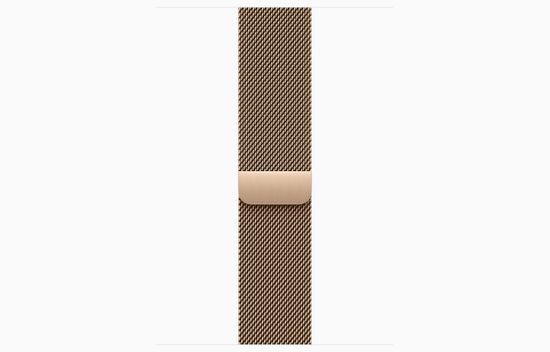 Умные часы Apple Watch Series 11, 46 mm, Gold Titanium, Gold Milanese Loop