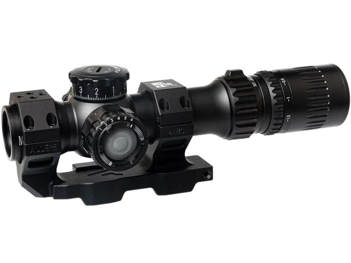 Прицел March-F 1-10x24 Shorty DR-TR1FB FFP+SFP 30мм, с кронштейном (D10SV24FDIML_P DR-TR1FB)