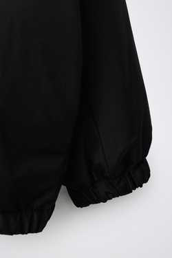 ZARA ФУНКЦИОНАЛЬНЫЙ ДОЖДЕВИК WATER REPELLENT, ЧЕРНЫЙ