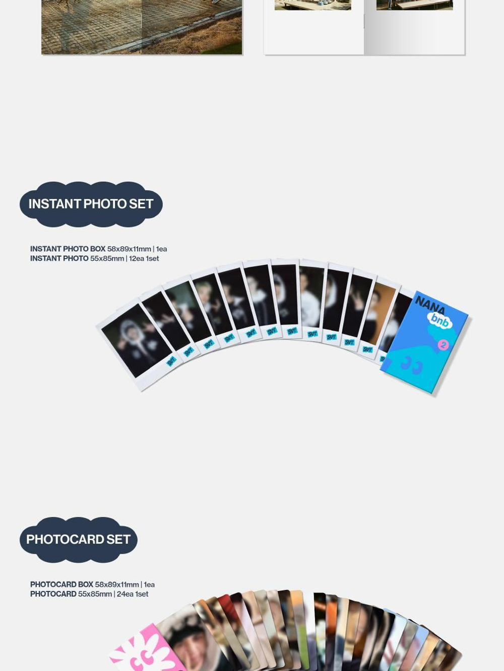 товары SEVENTEEN - NANA bnb with SEVENTEEN 2025 KIT