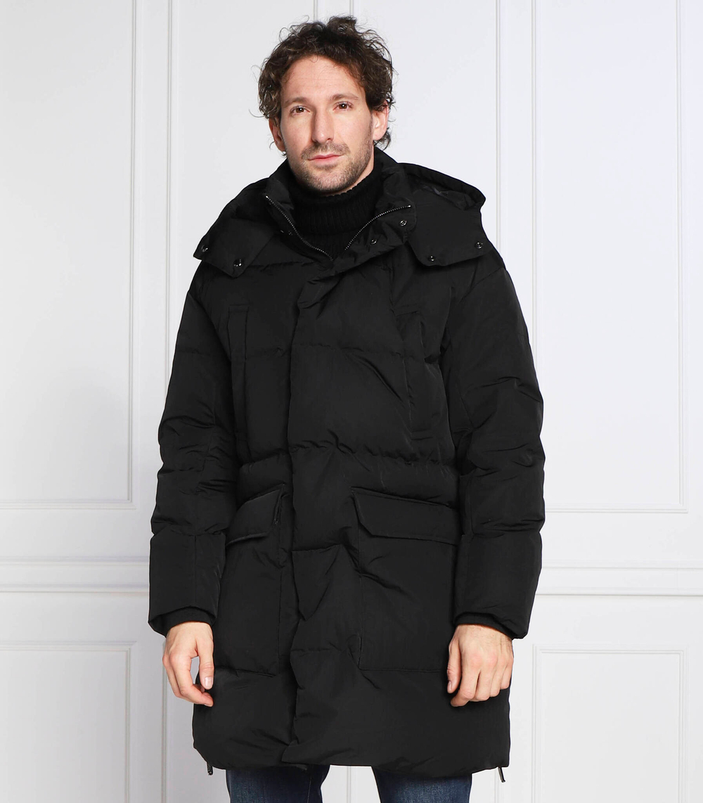 пуховая куртка Emporio Armani - черный(6L1LA8 1NNFZ)