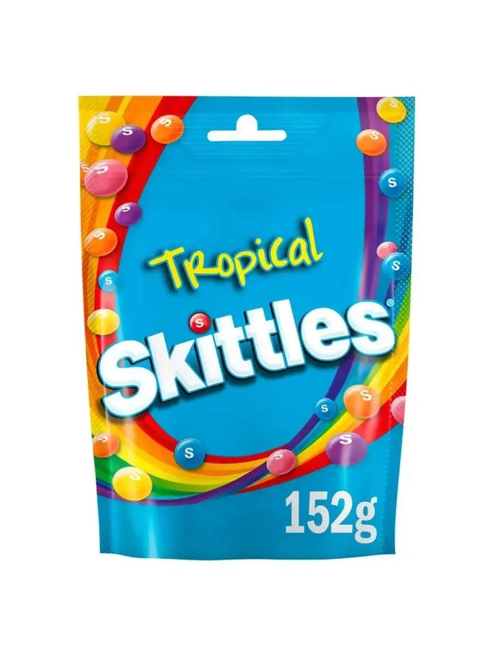 Драже Skittles Tropical, Скитлс вкус тропических фруктов