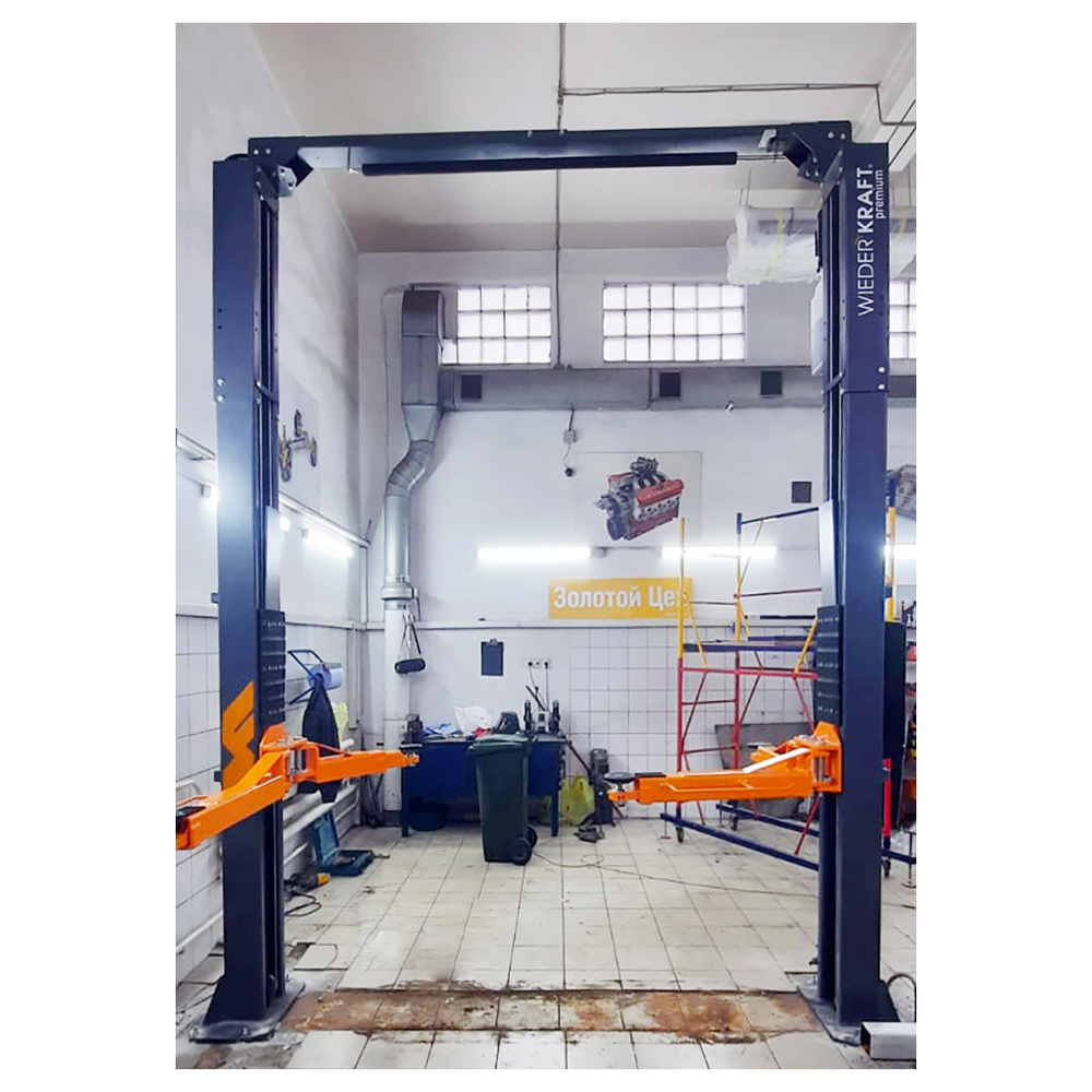 WDK-529E Подъемник двухстоечный с верхней синхронизацией 4 тонны, электр.разбл., 380В