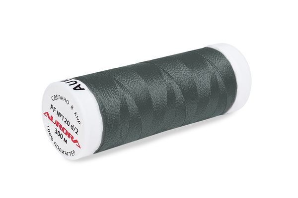 Нитки для креативных работ Aurora №120, 300 м, цв. PF487, 5 катушек