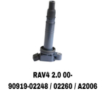 Катушка зажигания 90919-02248/02260 на Toyota RAV4 2.0 00-/AVENSIS 00-03- 2.0-2.4 — купить в Алматы | ADAL AUTO