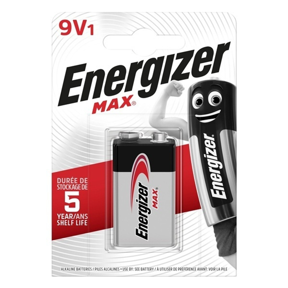 7638900426663 Energizer MAX 6LR61 9V 1BL элемент питания
