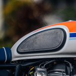 Накладки на бак Royal Enfield, черного цвета, арт. 1990535