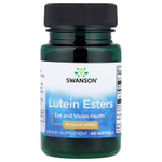 Swanson Vitamins, Эфиры лютеина, 20 мг, 60 мягких таблеток