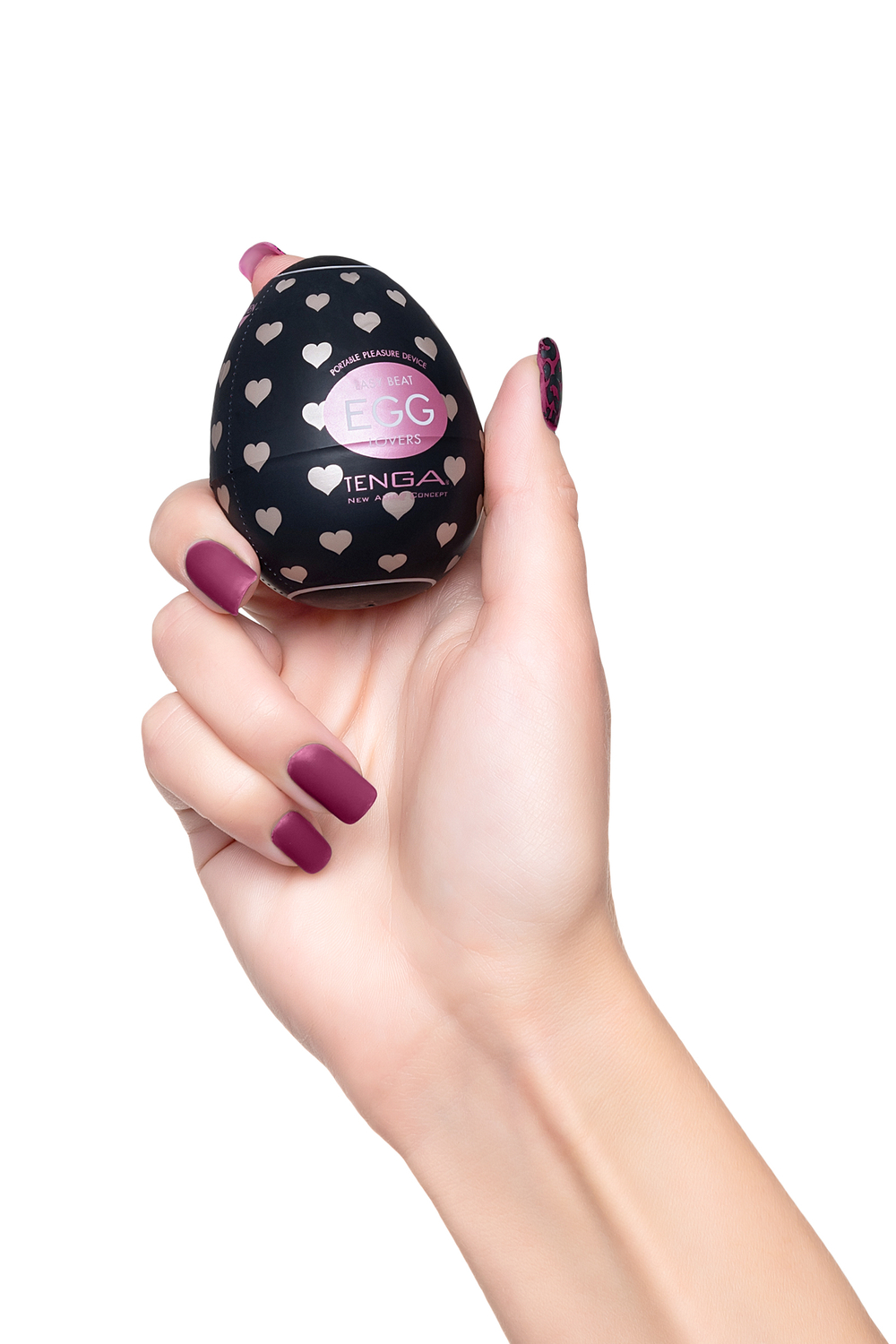 Нереалистичный мастурбатор Tenga Egg Lovers черный 6,1 см