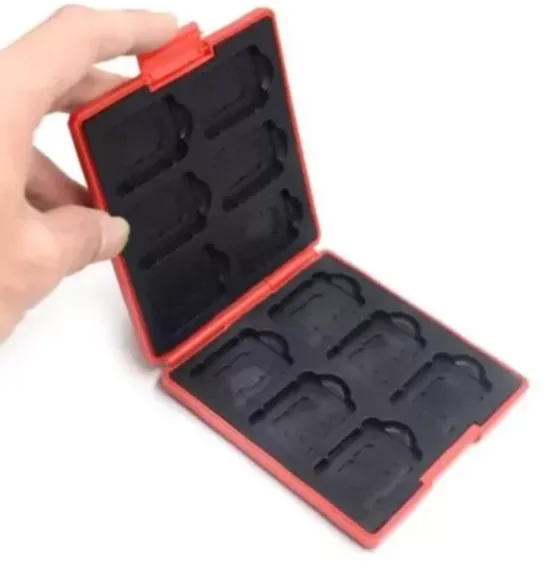 Чехол для картриджей Nintendo Switch Premium Game Card Case Hori Super Mario (Гриб)