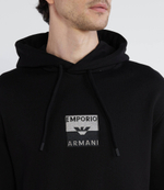 Худи Emporio Armani - черный(6R1MCN 1JWPZ)