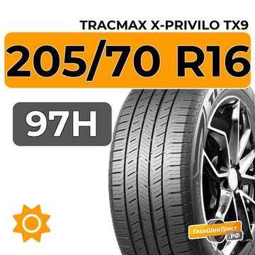 Tracmax X-Privilo TX9 205/70 R16 97H