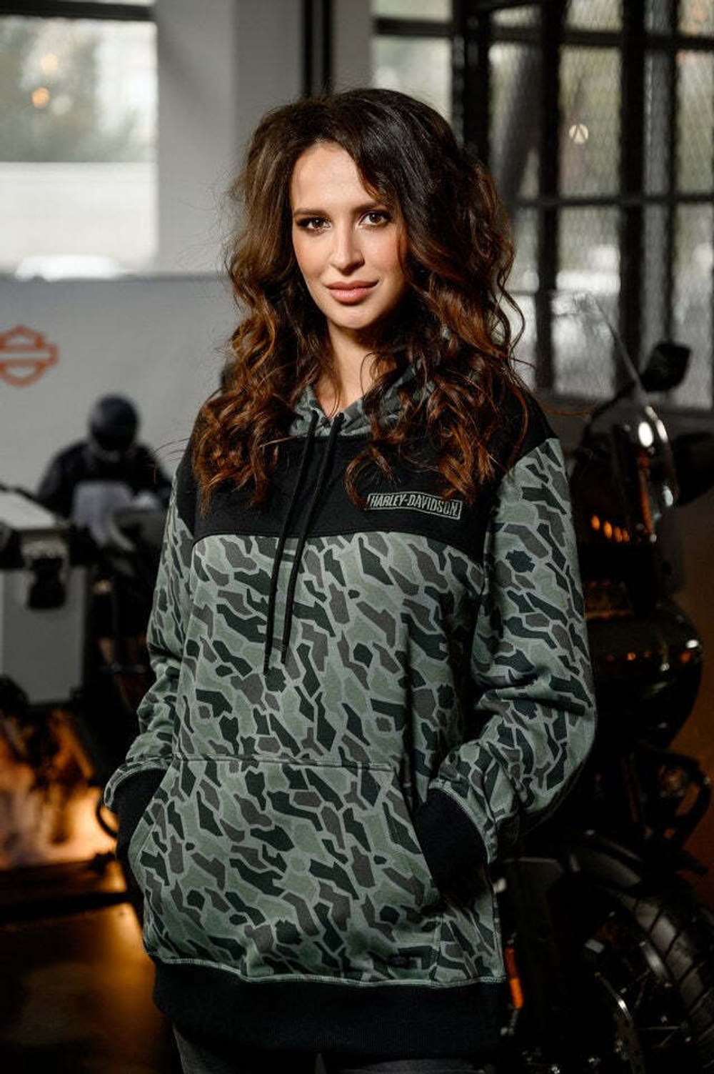 Толстовка Camouflage Colorblock Harley-Davidson -50%