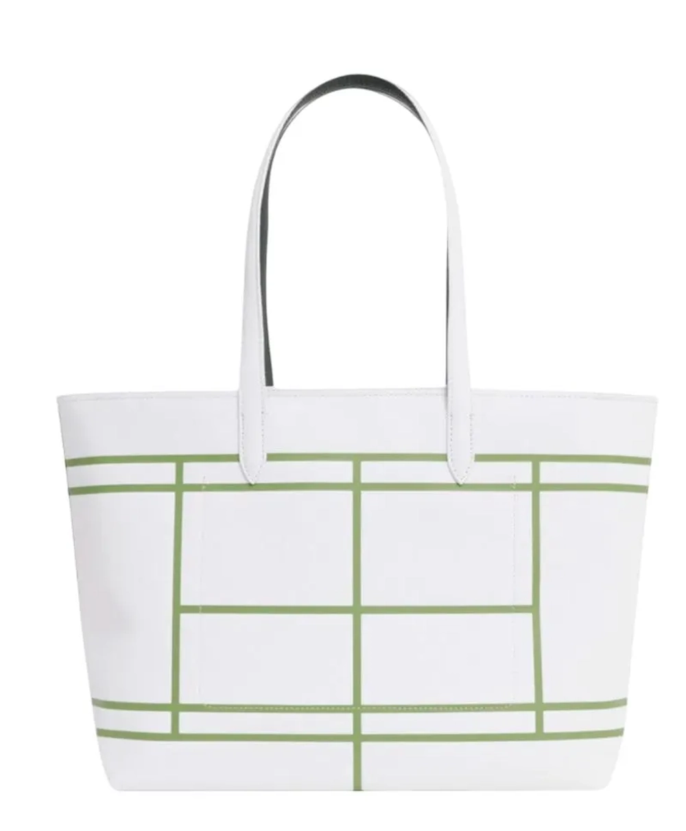 Сумка спортивная Lacoste Anna Reversible Zipped Tote - white