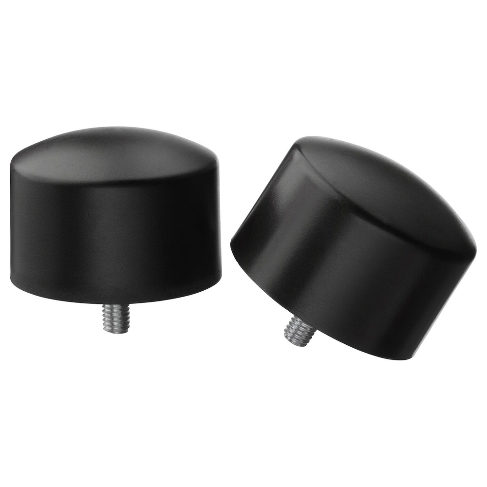 IKEA RAFFIG  (ИКЕА РАФФИГ)  -  Торцевые части, 1 пара, черный