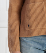Хлопковый кардиган VN PP CARDI LONG SLEEVE POLO RALPH LAUREN - коричневый(211910426)