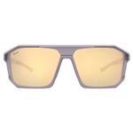 Спортивные очки HILX Juggernaut / Matt Solid Grey / Gold Polarized Lens