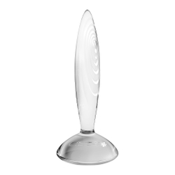 Стеклянный фаллоимитатор Satisfyer Sparkling Crystal (прозрачный)