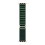 Умные часы Apple Watch Ultra 2 (2024) GPS + Cellular, 49mm, Natural Titanium Case with Dark Green Alpine Loop M, (Темно-зеленый)