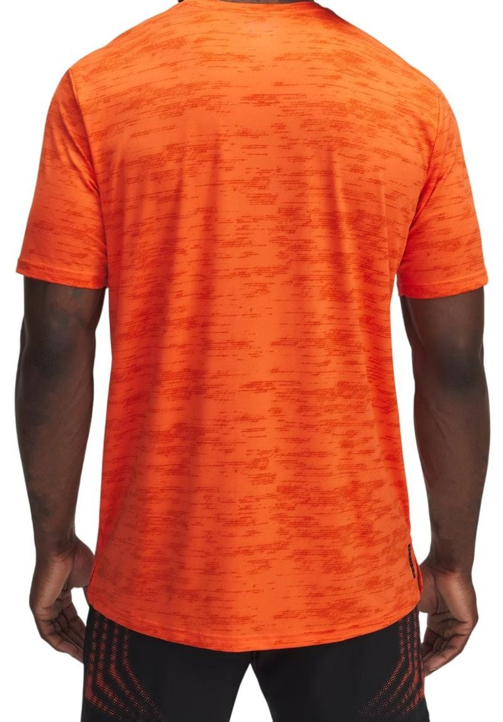 Мужская теннисная футболка Under Armour Vanish Energy Printed Short Sleeve - Оранжевый