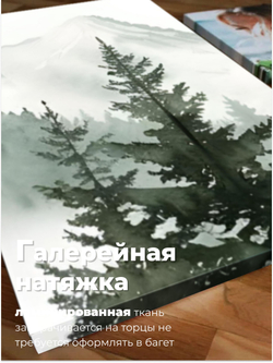 Картина Сила вершин модульная 50x70см 3шт.