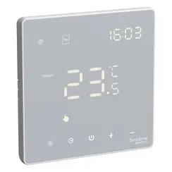 Терморегулятор Wi-Fi электронный для теплого пола Systeme Electric ArtGallery Белый GAL000138