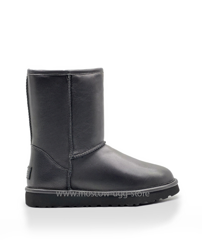 CLASSIC SHORT LEATHER-black