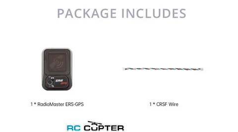 ERS-GPS Модуль RadioMaster для совместимых приемников ELRS PWM серии ER6, ER8
