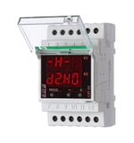 Реле контроля температуры CRT-02 100-264В AC/DC 2х16А 2NO/NC IP20 (2-канал.; диапазон температур от -50 до +140град.C; многофункц.; цифровая индикация; выносн. датчики с термоустойч. проводом)