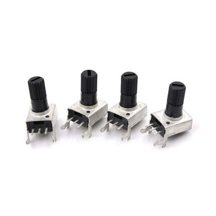 Переменный резистор 2 кОм RV09 ручка звезда L12.5mm