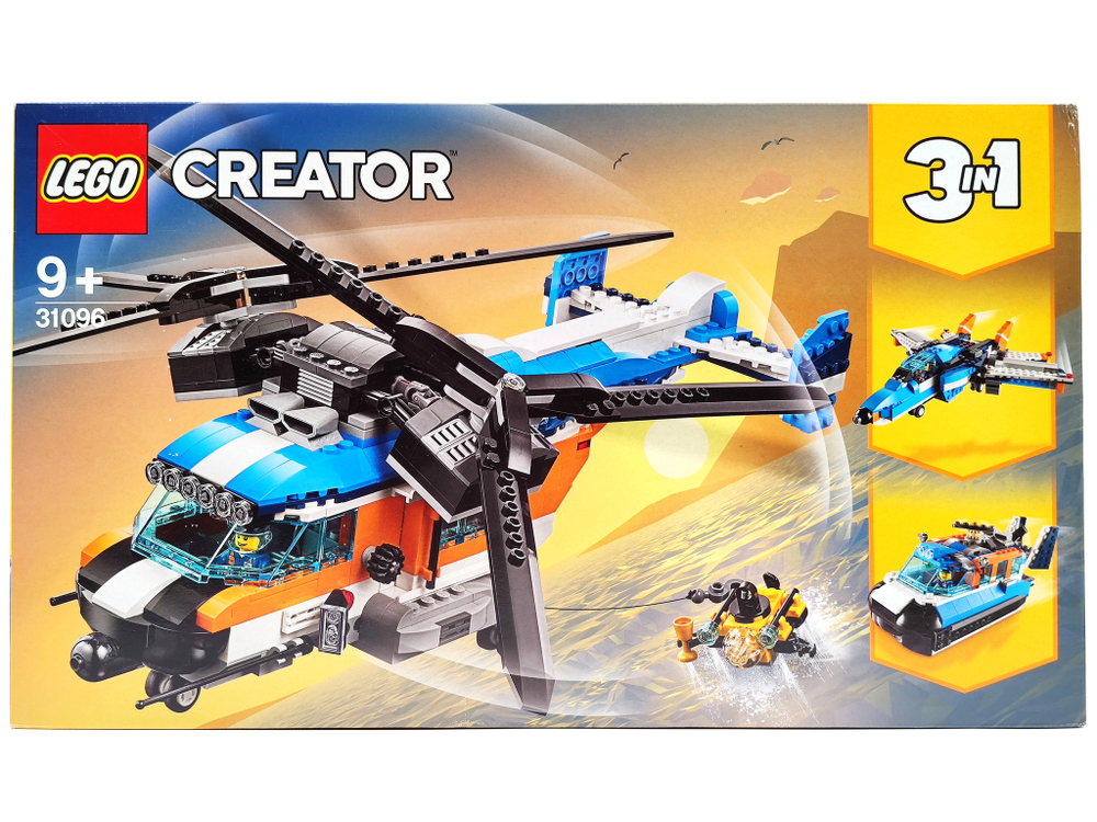 Конструктор LEGO 31096 Двухроторный вертолёт