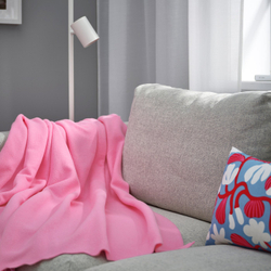 IKEA DAGGKÅPOR  (ИКЕА ДАГГКОПОР)  -  Плед - розовый 130x170 см