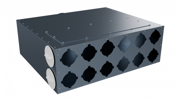 Flexag CMP-FLD 200/75x12 вентиляционный коллектор, D200, на 12 выxодов FLD