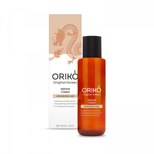 ORIKO Тонер для лица, восстанавливающий микробиом кожи - Repair toner Microbiome care,120мл