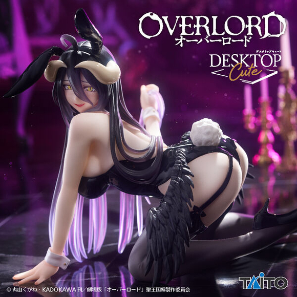 Фигурка Taito Desktop Cute OVERLORD: Albedo Bunny Ver. Повелитель: Альбедо