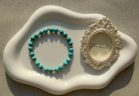 Bilərzik / Браслет/ Bracelet Turquoise Sky 2
