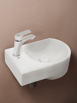 Раковина подвесная WeltWasser WW AISBACH 5014L 410х270х130