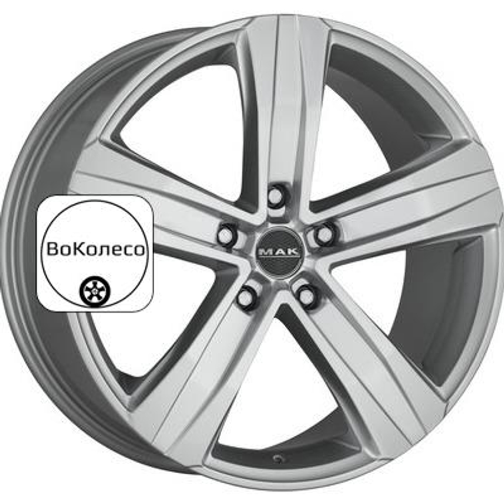 6,5x16/5x160 ET60 D65,1 Stone 5 3 Silver MAK